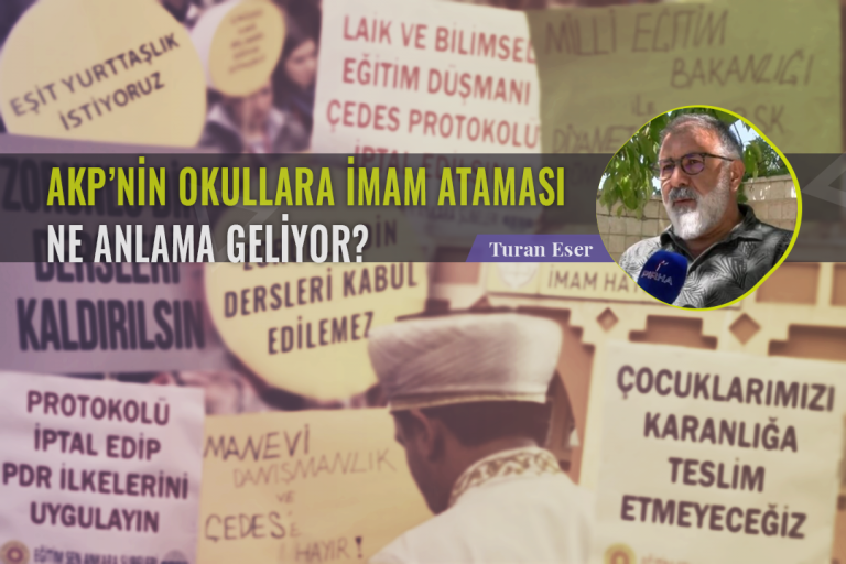 ‘AKP, ÇEDES projesiyle toplumsal cehaleti, biatı okullarda aşılamak istiyor’-VİDEO